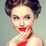 Makeup for Red Dress