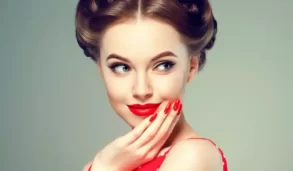 Makeup for Red Dress